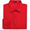 imageCOOFANDY Mens Muscle Fit Dress Shirts WrinkleFree Long Sleeve Casual Button Down ShirtsRed