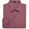 imageCOOFANDY Mens Muscle Fit Dress Shirts WrinkleFree Long Sleeve Casual Button Down ShirtsRed Purple