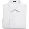 imageCOOFANDY Mens Muscle Fit Dress Shirts WrinkleFree Long Sleeve Casual Button Down ShirtsWhite