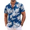 Blue-white Floral