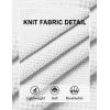 imageCOOFANDY Mens Knit TShirts Short Sleeve Crewneck Shirt Casual Textured Pullover TeesWhite