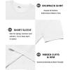 imageCOOFANDY Mens Knit TShirts Short Sleeve Crewneck Shirt Casual Textured Pullover TeesWhite