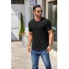 imageCOOFANDY Mens Short Sleeve TShirts Crew Neck Casual Summer T Shirts 13 Pack Basic Tee ShirtAblack 1pack