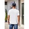 imageCOOFANDY Mens Short Sleeve TShirts Crew Neck Casual Summer T Shirts 13 Pack Basic Tee ShirtAwhite 1pack