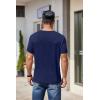 imageCOOFANDY Mens Short Sleeve TShirts Crew Neck Casual Summer T Shirts 13 Pack Basic Tee ShirtB Navy BlueArmy Green 2 Pack