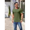 imageCOOFANDY Mens Short Sleeve TShirts Crew Neck Casual Summer T Shirts 13 Pack Basic Tee ShirtB Navy BlueArmy Green 2 Pack