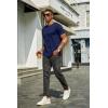 imageCOOFANDY Mens Short Sleeve TShirts Crew Neck Casual Summer T Shirts 13 Pack Basic Tee ShirtB Navy BlueArmy Green 2 Pack