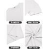 imageCOOFANDY Mens Short Sleeve TShirts Crew Neck Casual Summer T Shirts 13 Pack Basic Tee ShirtC BlackDark GreyWhite 3 Pack