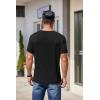 imageCOOFANDY Mens Short Sleeve TShirts Crew Neck Casual Summer T Shirts 13 Pack Basic Tee ShirtC BlackDark GreyWhite 3 Pack