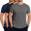 C- Black/Navy Blue/Dark Grey -3 Pack