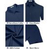 imageCOOFANDY Mens Button Down Short Sleeve Shirt Casual Cotton Summer Beach Wedding Shirts with PocketNavy Blue