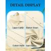 imageCOOFANDY Mens Cuban Guayabera Shirt Short Sleeve Button Down Shirts Summer Beach Vacation ShirtsBeige