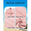imageCOOFANDY Mens Cuban Guayabera Shirt Short Sleeve Button Down Shirts Summer Beach Vacation ShirtsPink
