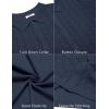 imageCOOFANDY Mens Knit Short Sleeve Shirts Button Down Vintage Knitted Polo Shirt Casual Beach Crochet Cable Vacation ShirtNavy Blue
