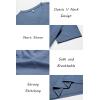 imageCOOFANDY Mens T Shirts Short Sleeve Classic V Neck TShirt Casual Summer Basic Tee ShirtDark Blue