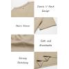 imageCOOFANDY Mens T Shirts Short Sleeve Classic V Neck TShirt Casual Summer Basic Tee ShirtKhaki