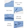 imageCOOFANDY Mens T Shirts Short Sleeve Classic V Neck TShirt Casual Summer Basic Tee ShirtLight Blue