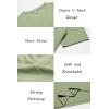 imageCOOFANDY Mens T Shirts Short Sleeve Classic V Neck TShirt Casual Summer Basic Tee ShirtLight Green
