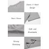 imageCOOFANDY Mens T Shirts Short Sleeve Classic V Neck TShirt Casual Summer Basic Tee ShirtLight Grey