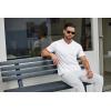 imageCOOFANDY Mens T Shirts Short Sleeve Classic V Neck TShirt Casual Summer Basic Tee ShirtWhite