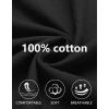 imageCOOFANDY Mens Casual Cotton Pants Elastic Waist Drawstring Linen Beach Summer Pants Lightweight Yoga TrousersBlack
