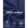 imageCOOFANDY Mens Casual Cotton Pants Elastic Waist Drawstring Linen Beach Summer Pants Lightweight Yoga TrousersNavy Blue