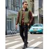 imageCOOFANDY Mens Casual Outerwear Vests Padded Sleeveless Jacket Winter Outdoor Warm with PocketsArmy Green
