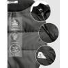 imageCOOFANDY Mens Casual Outerwear Vests Padded Sleeveless Jacket Winter Outdoor Warm with PocketsBlack