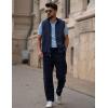 imageCOOFANDY Mens Casual Outerwear Vests Padded Sleeveless Jacket Winter Outdoor Warm with PocketsDark Blue