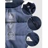 imageCOOFANDY Mens Casual Outerwear Vests Padded Sleeveless Jacket Winter Outdoor Warm with PocketsDark Blue