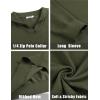 imageCOOFANDY Mens Quarter Zip Pullover Quilted Pullover Casual Knit Long Sleeve Mock Neck Sweater PoloArmy Green