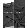 imageCOOFANDY Mens Quarter Zip Pullover Quilted Pullover Casual Knit Long Sleeve Mock Neck Sweater PoloDark Gray