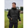 imageCOOFANDY Mens Rain Jacket Waterproof Lightweight Packable Raincoat Pullover Windbreaker With Hood For Hiking RunningBlack