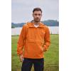 imageCOOFANDY Mens Rain Jacket Waterproof Lightweight Packable Raincoat Pullover Windbreaker With Hood For Hiking RunningOrange