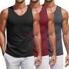 Black/Dark Grey/Red(3 Pcs)