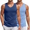 Navy Blue/Light Blue (2 Pcs)