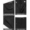 imageCOOFANDY Mens Wedding Suits 2 Piece Tuxedo Jacket One Button Peak Lapel Suit Jacket Dress Pants for DinnerPromPartyBlack