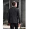 imageCOOFANDY Men Tuxedo Jacket Slim Fit Blazer Suit Jacket Prom Dinner Party WeddingDark Grey