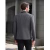 imageCOOFANDY Men Tuxedo Jacket Slim Fit Blazer Suit Jacket Prom Dinner Party WeddingGrey