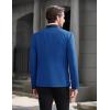 imageCOOFANDY Men Tuxedo Jacket Slim Fit Blazer Suit Jacket Prom Dinner Party WeddingRoyal Blue