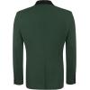 imageCOOFANDY Mens Tuxedo Jacket One Button Dress Suit Blazer Jacket for Wedding Dinner Prom PartyDeep Green