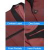 imageCOOFANDY Mens Tuxedo Jacket One Button Dress Suit Blazer Jacket for Wedding Dinner Prom PartyRedjacquard