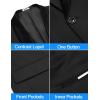 imageCOOFANDY Mens Tuxedo Jacket Wedding Suit Jacket Slim Fit Blazer Jacket for Dinner Prom PartyBlack