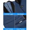 imageCOOFANDY Mens Tuxedo Jacket Wedding Suit Jacket Slim Fit Blazer Jacket for Dinner Prom PartyBlue
