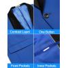 imageCOOFANDY Mens Tuxedo Jacket Wedding Suit Jacket Slim Fit Blazer Jacket for Dinner Prom PartyRoyal Blue