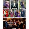 imageCOOFANDY Mens Paisley Tuxedo Jacket One Button Dress Suit Jacket Floral Blazer for Dinner Party Prom Wedding6  Wine Red