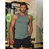 imageCOOFANDY Mens Workout Tank Tops Quick Dry Muscle T Shirts Sleeveless Bodybuilding Fitness Gym TanksBlackDark Army Green