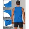 imageCOOFANDY Mens Workout Tank Tops Quick Dry Muscle T Shirts Sleeveless Bodybuilding Fitness Gym TanksNavyBlue