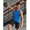 imageCOOFANDY Mens Workout Tank Tops Quick Dry Muscle T Shirts Sleeveless Bodybuilding Fitness Gym TanksYellowBlue