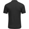 imageCOOFANDY Mens Knit Button Down Shirt Short Sleeve Cuban Guayabera Shirts Casual Textured Polo Summer TopsBlack